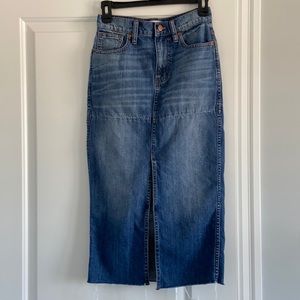 MIDI Denim skirt